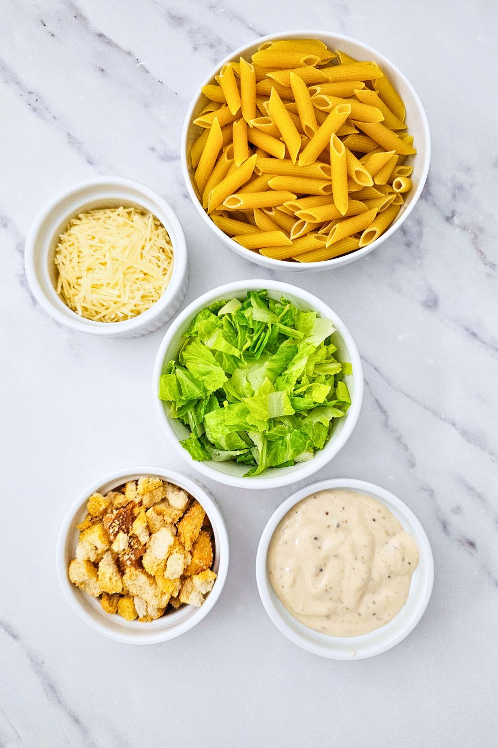 Your Favorite Caesar Salad - Now in Pasta Form!