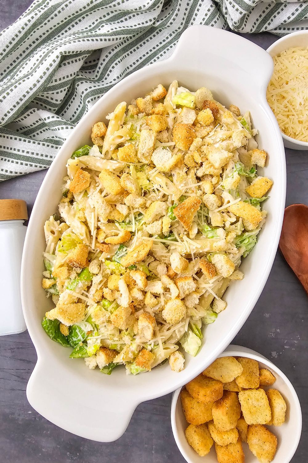 Your Favorite Caesar Salad - Now in Pasta Form!