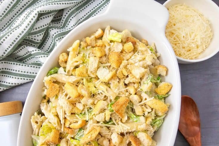 Your Favorite Caesar Salad - Now in Pasta Form!