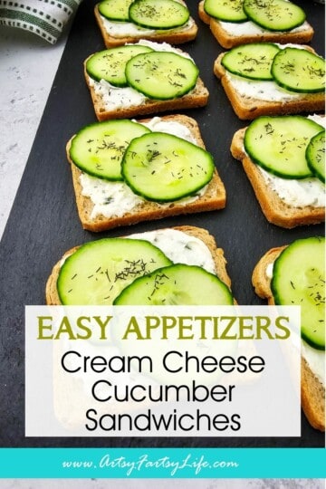 Cream Cheese Cucumber Sandwiches (Cottagecore Dreams on a Budget)