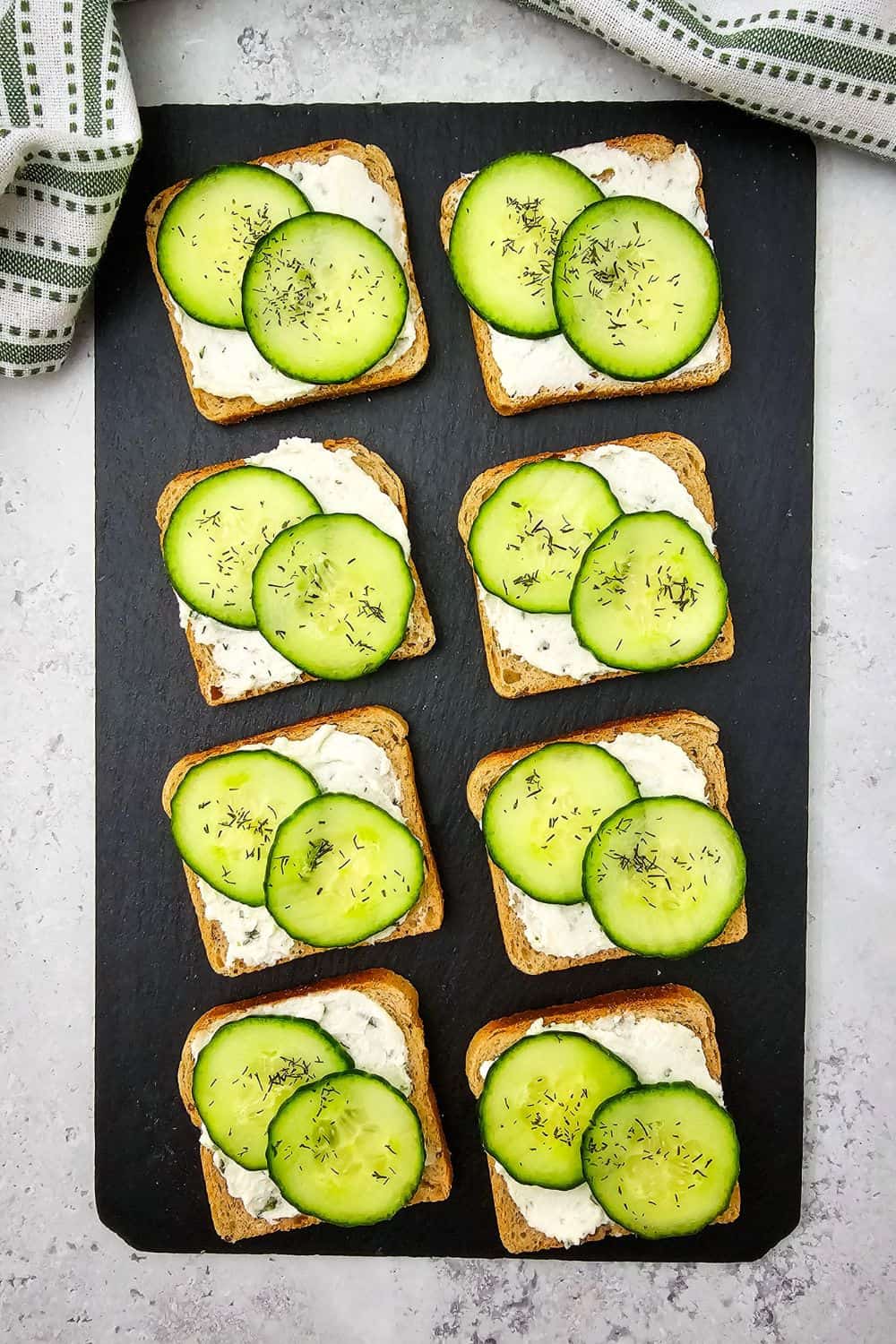 Cream Cheese Cucumber Sandwiches (Cottagecore Dreams on a Budget)