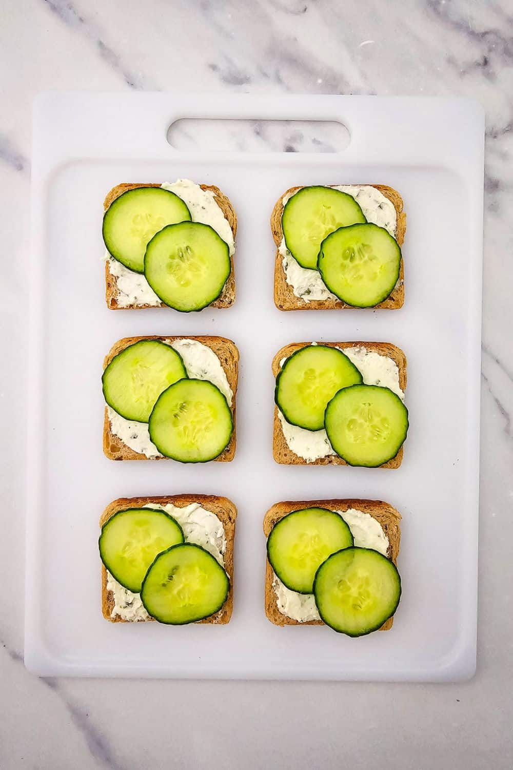 Cream Cheese Cucumber Sandwiches (Cottagecore Dreams on a Budget)