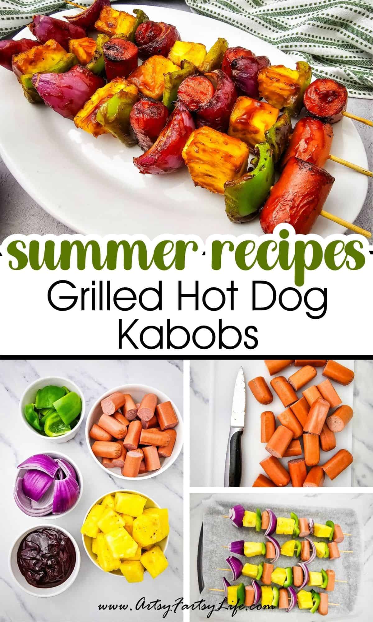 Grilled Hot Dog Skewers - Grandmas Budget Cookout Secret!