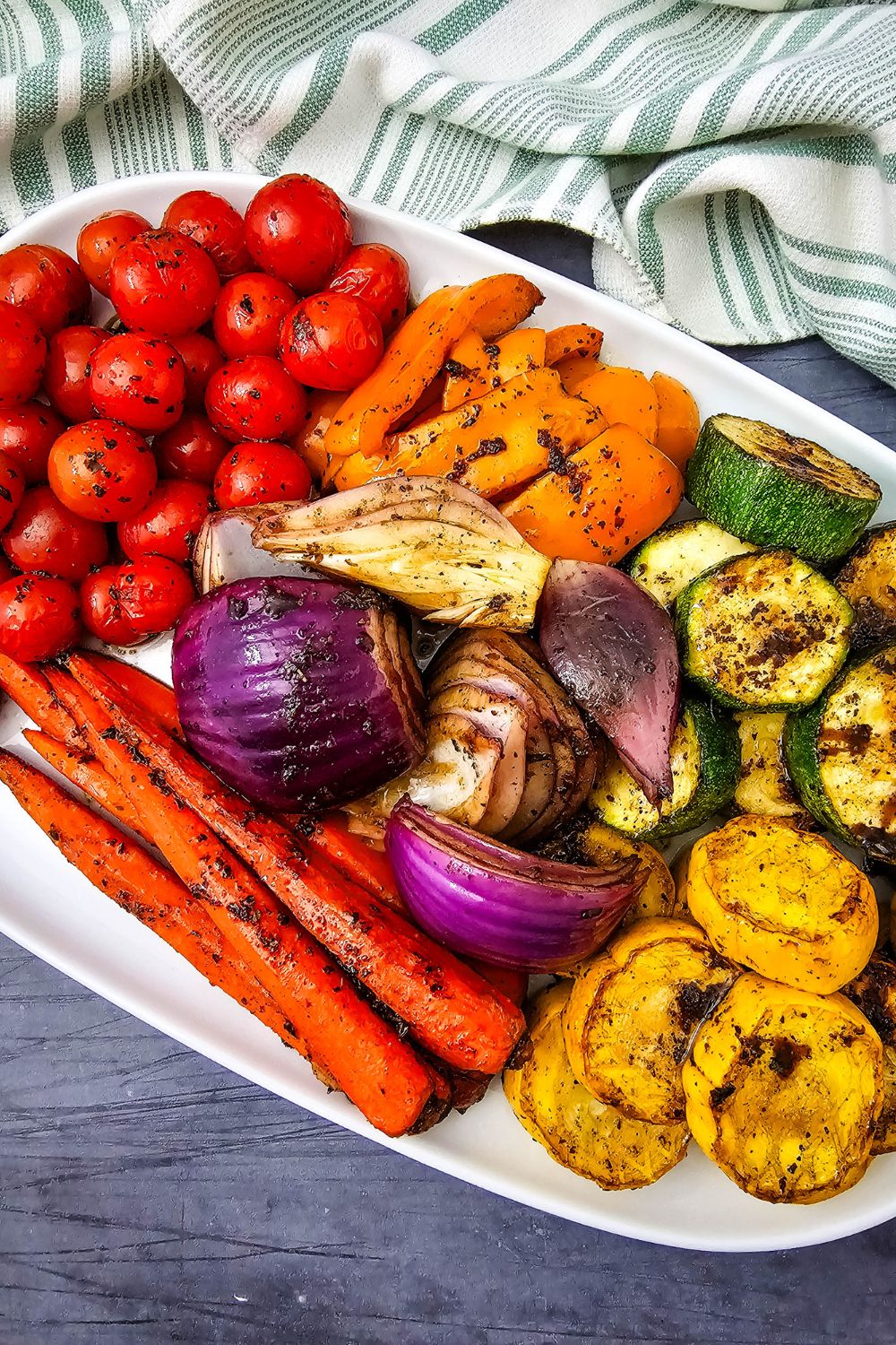 Grilled Veggie Platter - The Summer Cookout Side Dish That Steals the Show