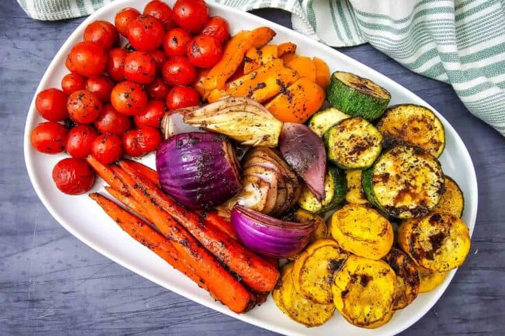 Grilled Veggie Platter - The Summer Cookout Side Dish That Steals the Show
