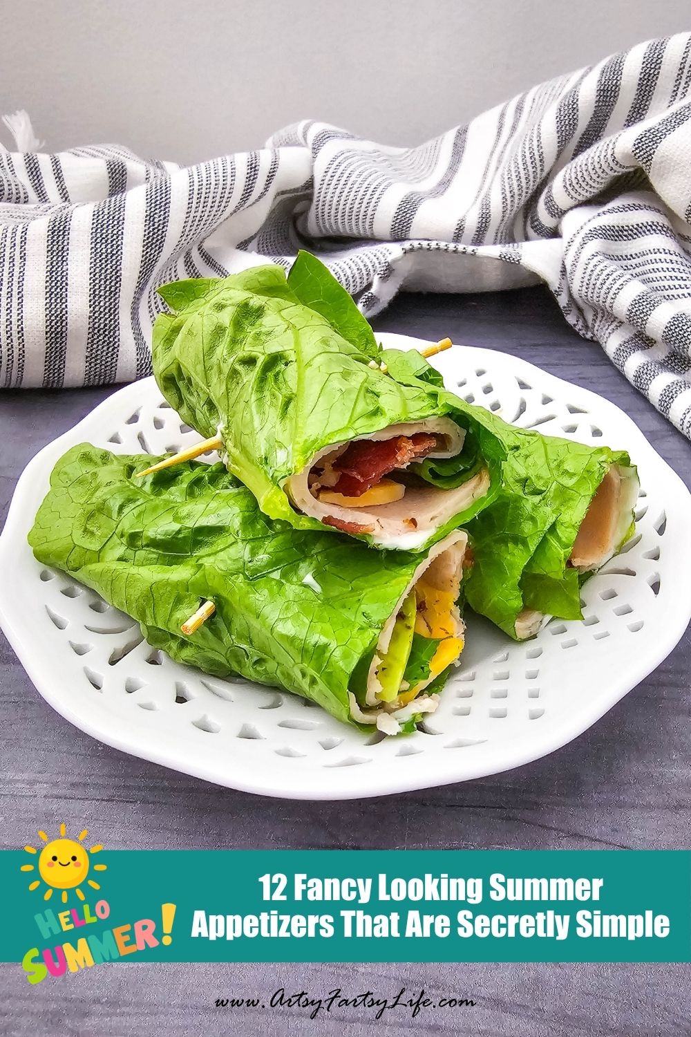 Mini Lettuce Wraps - 12 Fancy Summer Appetizers That Are Secretly So Simple