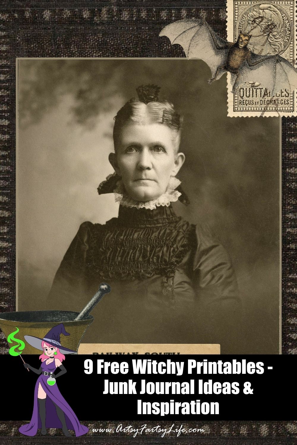 Free Creepy Vintage Portraits