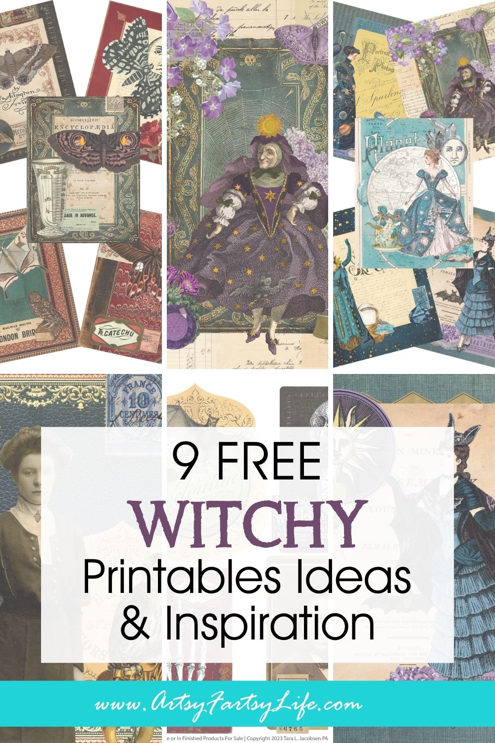 9 Free Witchy Printables - Junk Journal Ideas & Inspiration