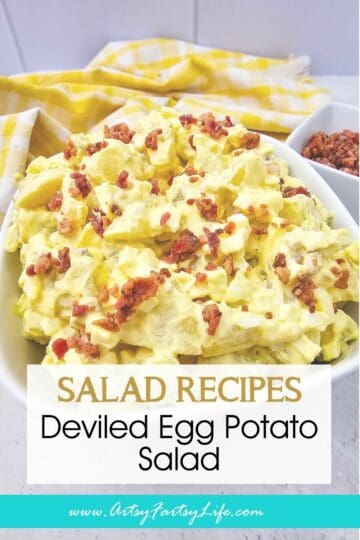 Deviled Egg Potato Salad (Two Old Fashioned Classics, One Bowl)