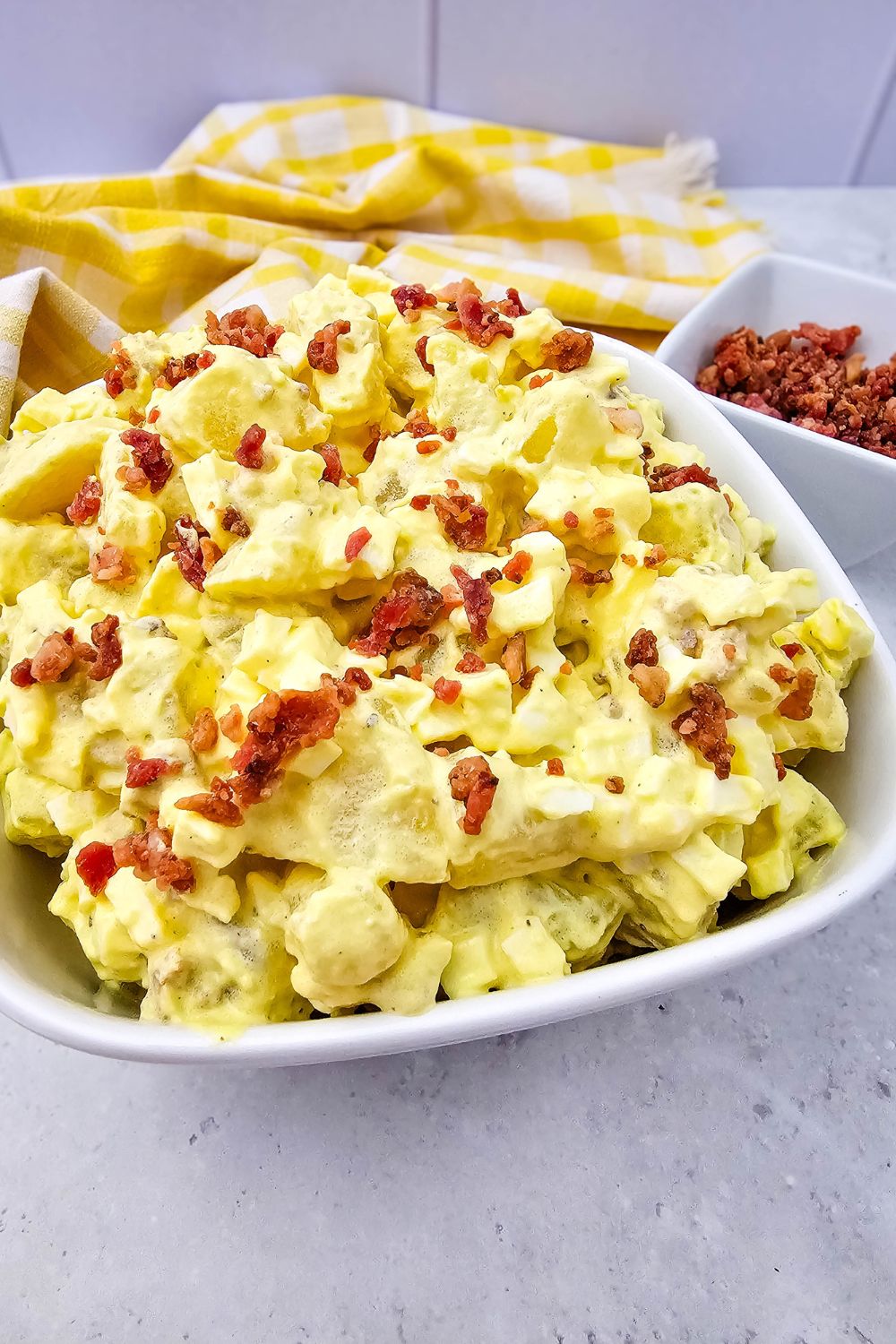 Deviled Egg Potato Salad (Two Old Fashioned Classics, One Bowl)
