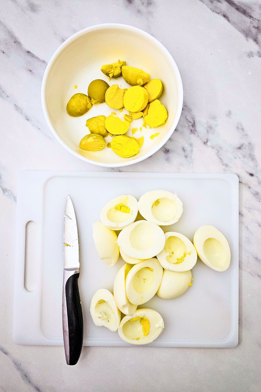 Deviled Egg Potato Salad (Two Old Fashioned Classics, One Bowl)