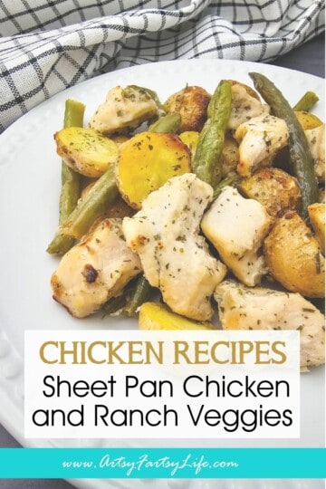 Fast, Fuss-Free Sheet Pan Chicken and Ranch Veggies
