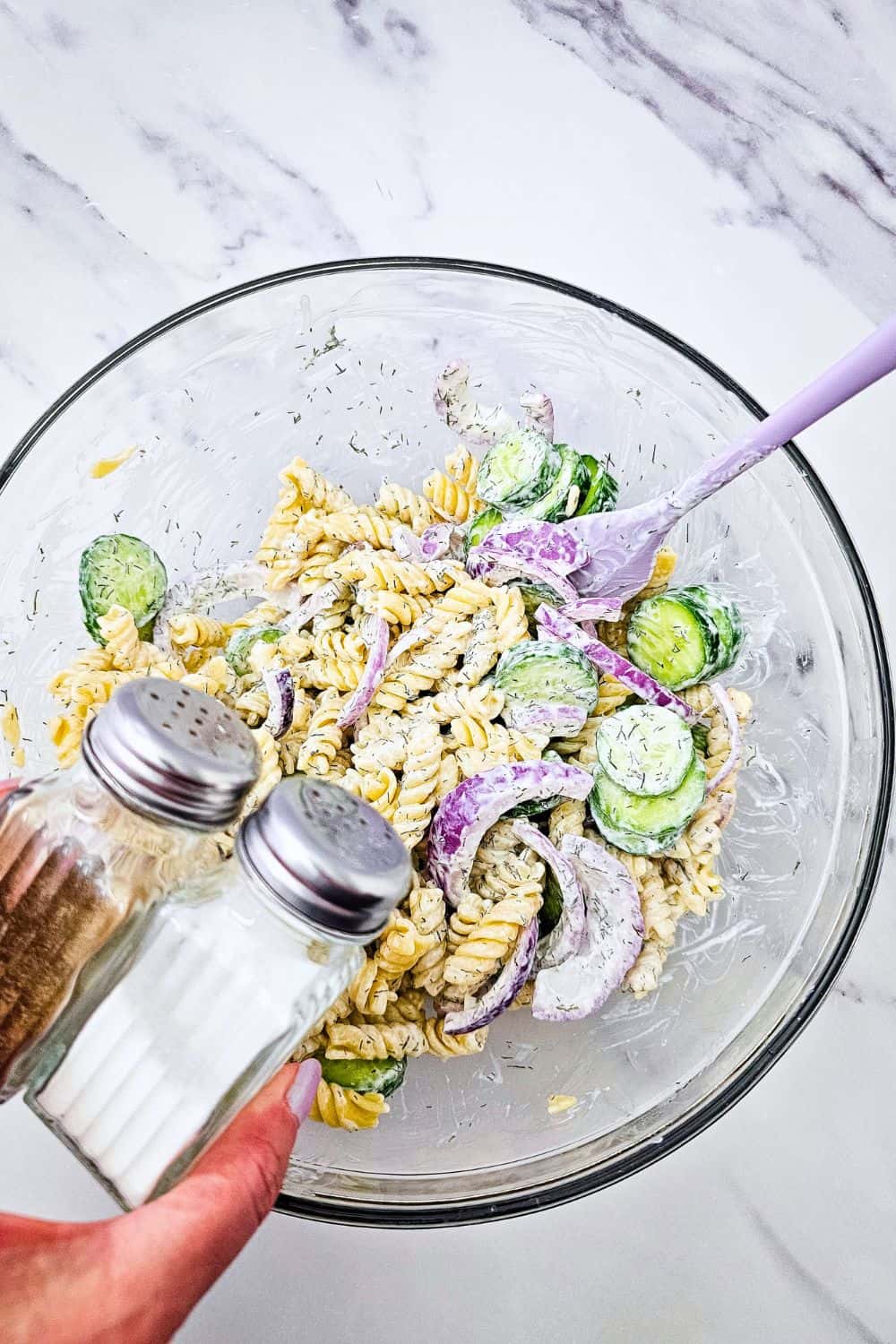 Creamy Cucumber Pasta Salad with Dill (The Best Pasta Salad!)