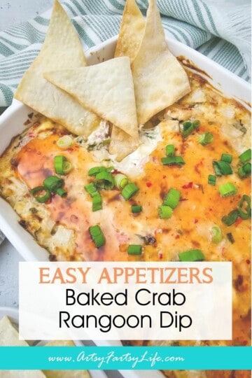 Old Fashioned Baked Crab Rangoon Party Dip
