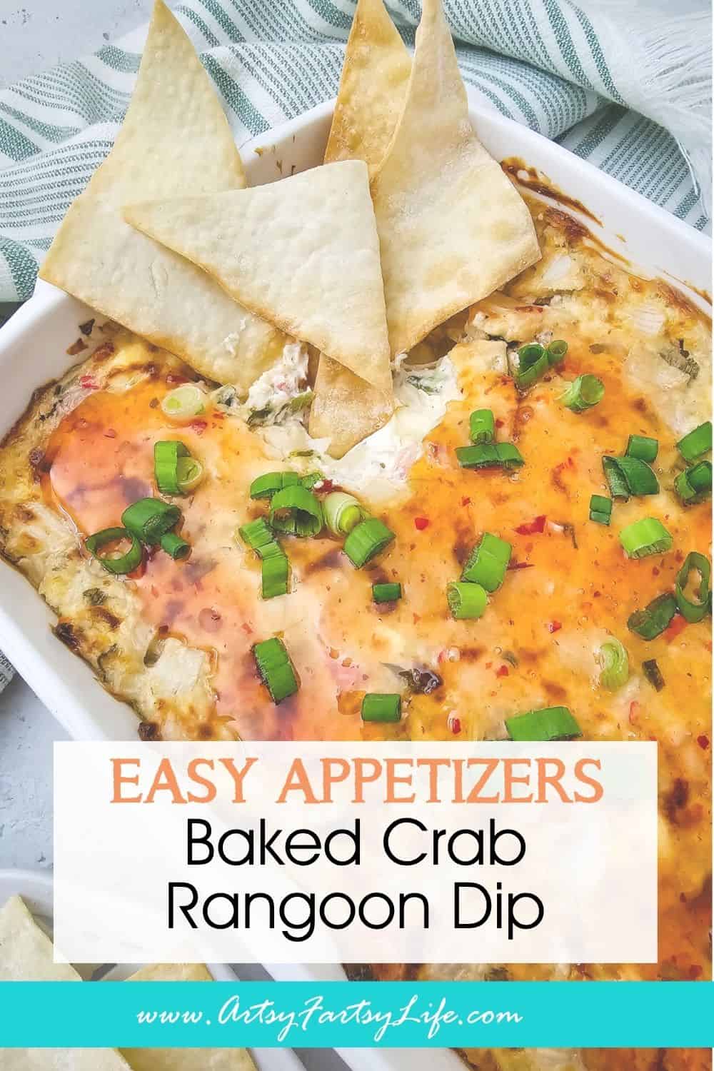 Old Fashioned Baked Crab Rangoon Party Dip