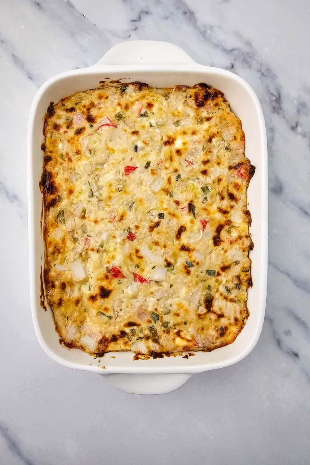 Old Fashioned Baked Crab Rangoon Party Dip