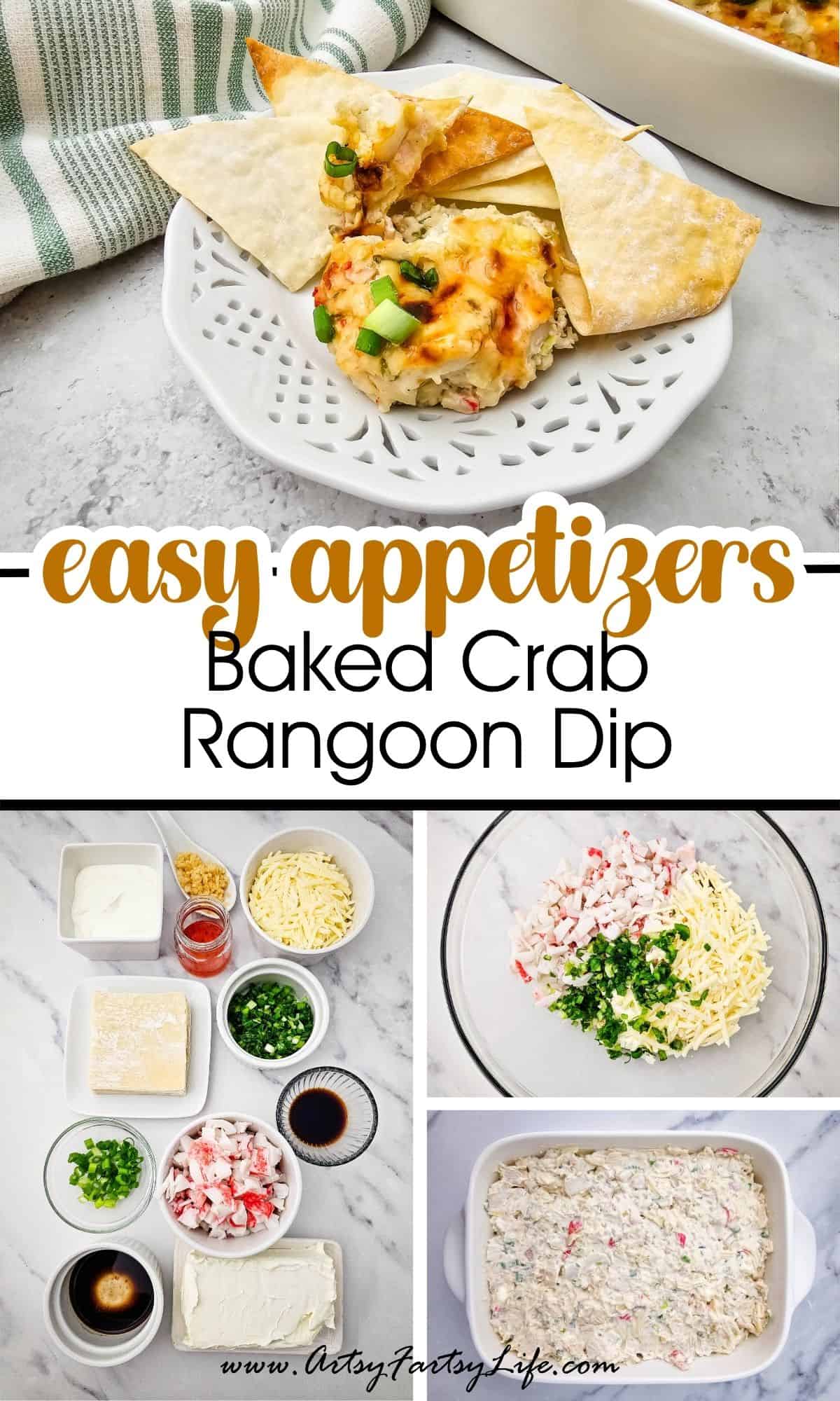 Old Fashioned Baked Crab Rangoon Party Dip