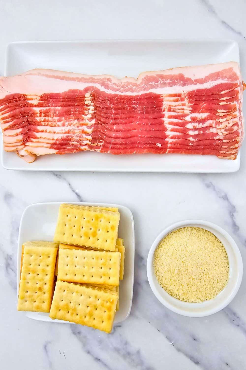 Crispy Bacon Wrapped Crackers - Easy Party Appetizer!