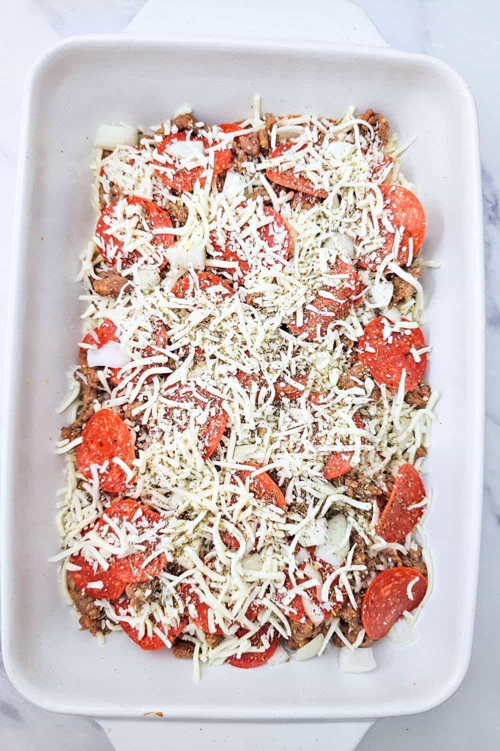 Easy Bubble Up Pizza Casserole - Cheesy Weeknight Dinner!