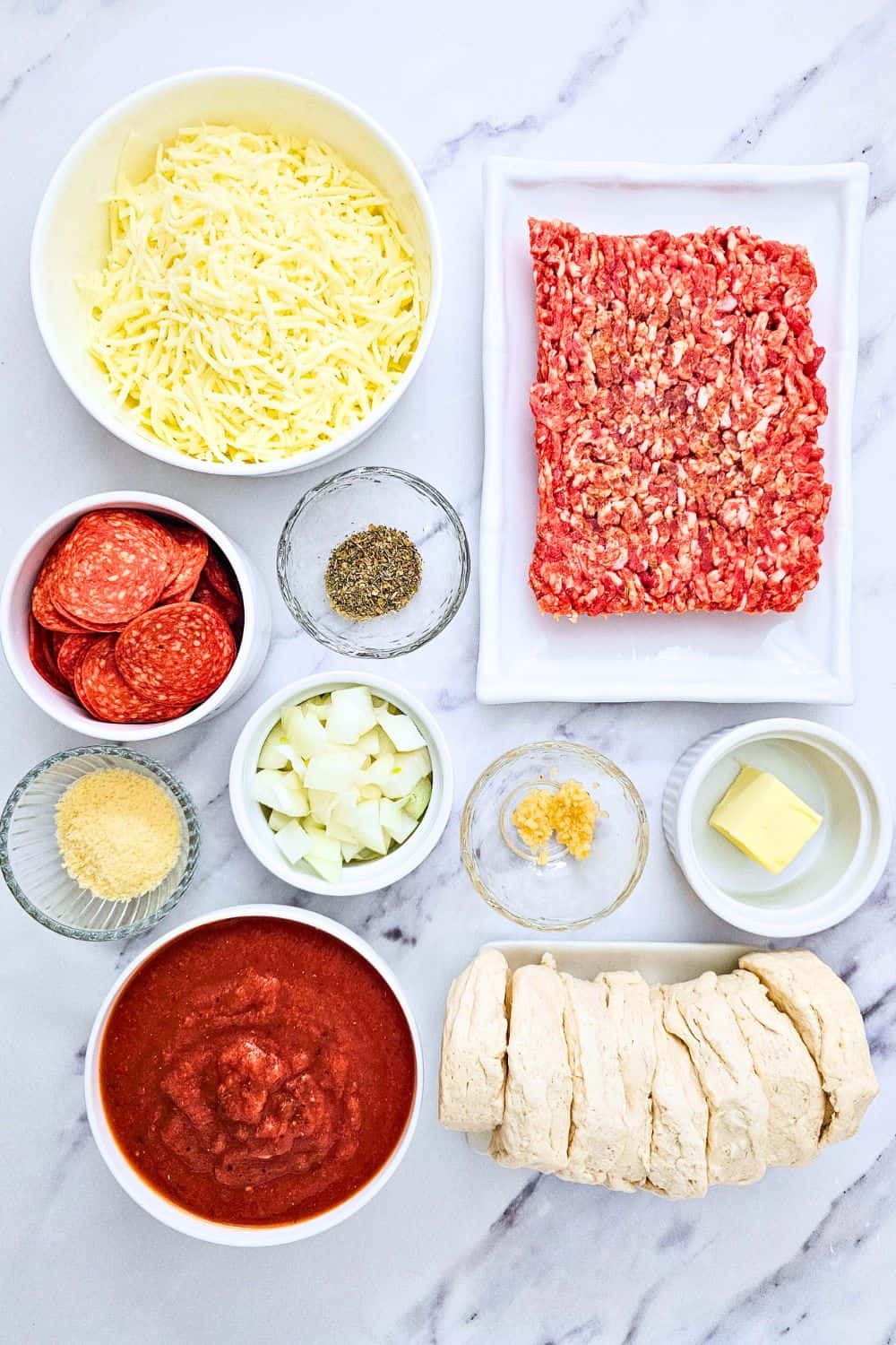 Easy Bubble Up Pizza Casserole - Cheesy Weeknight Dinner!