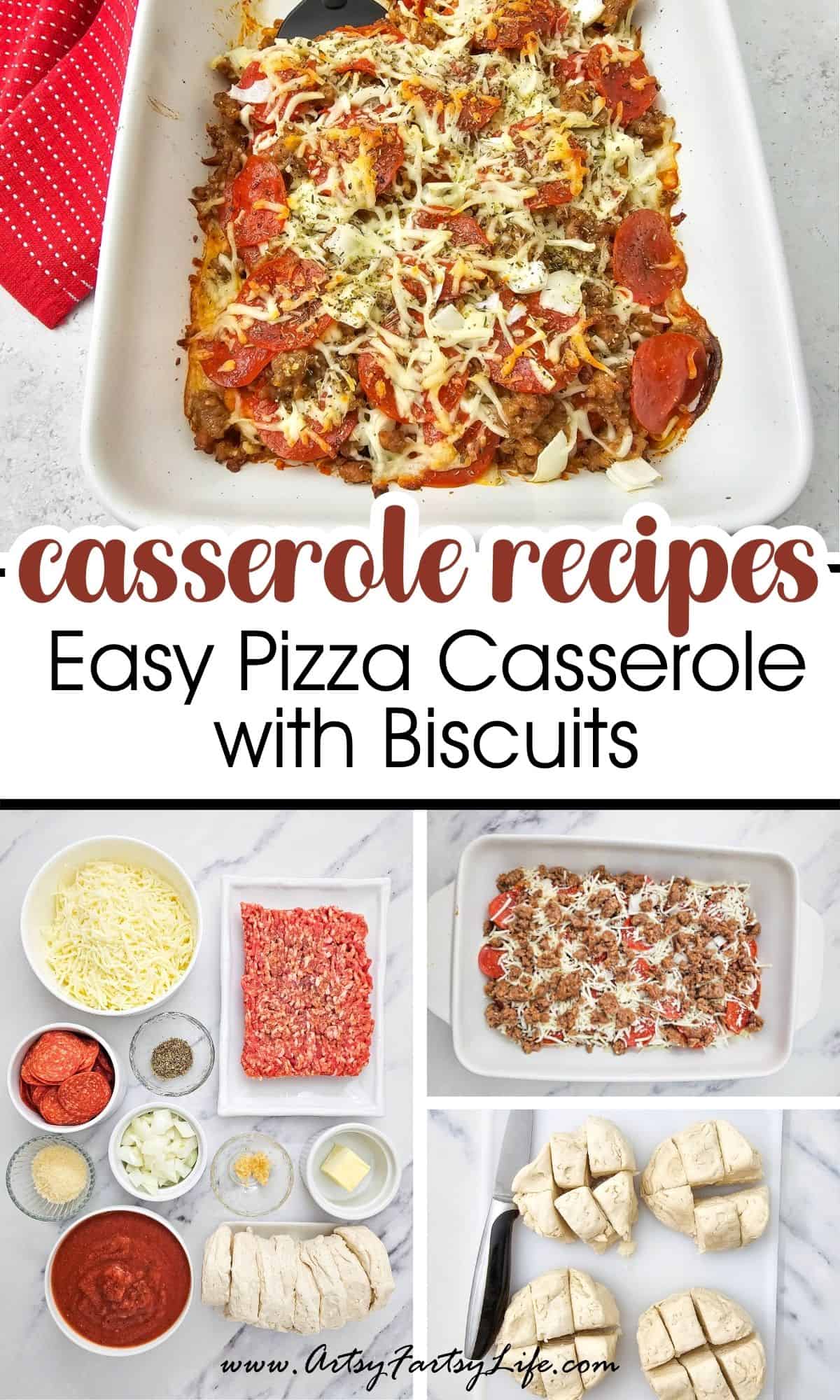 Title: Easy Bubble Up Pizza Casserole - Cheesy Weeknight Dinner!