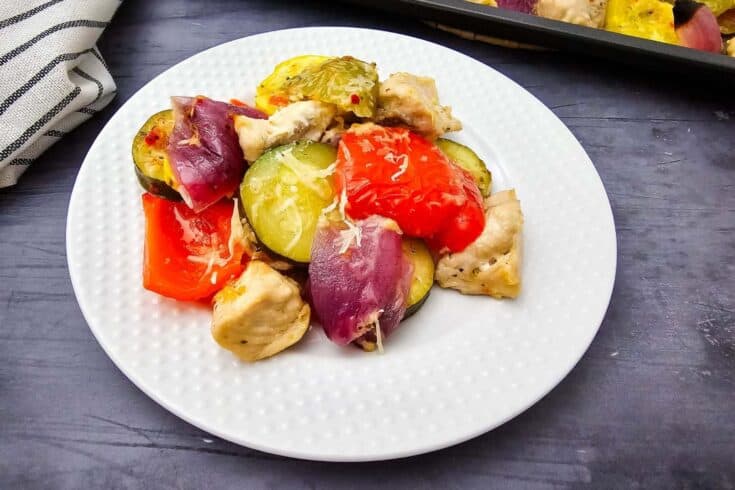 Easy Sheet Pan Chicken and Veggies - One Pan Meal