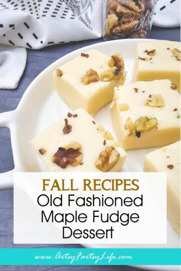Old Fashioned Maple Fudge Dessert - Made The Easy Way!