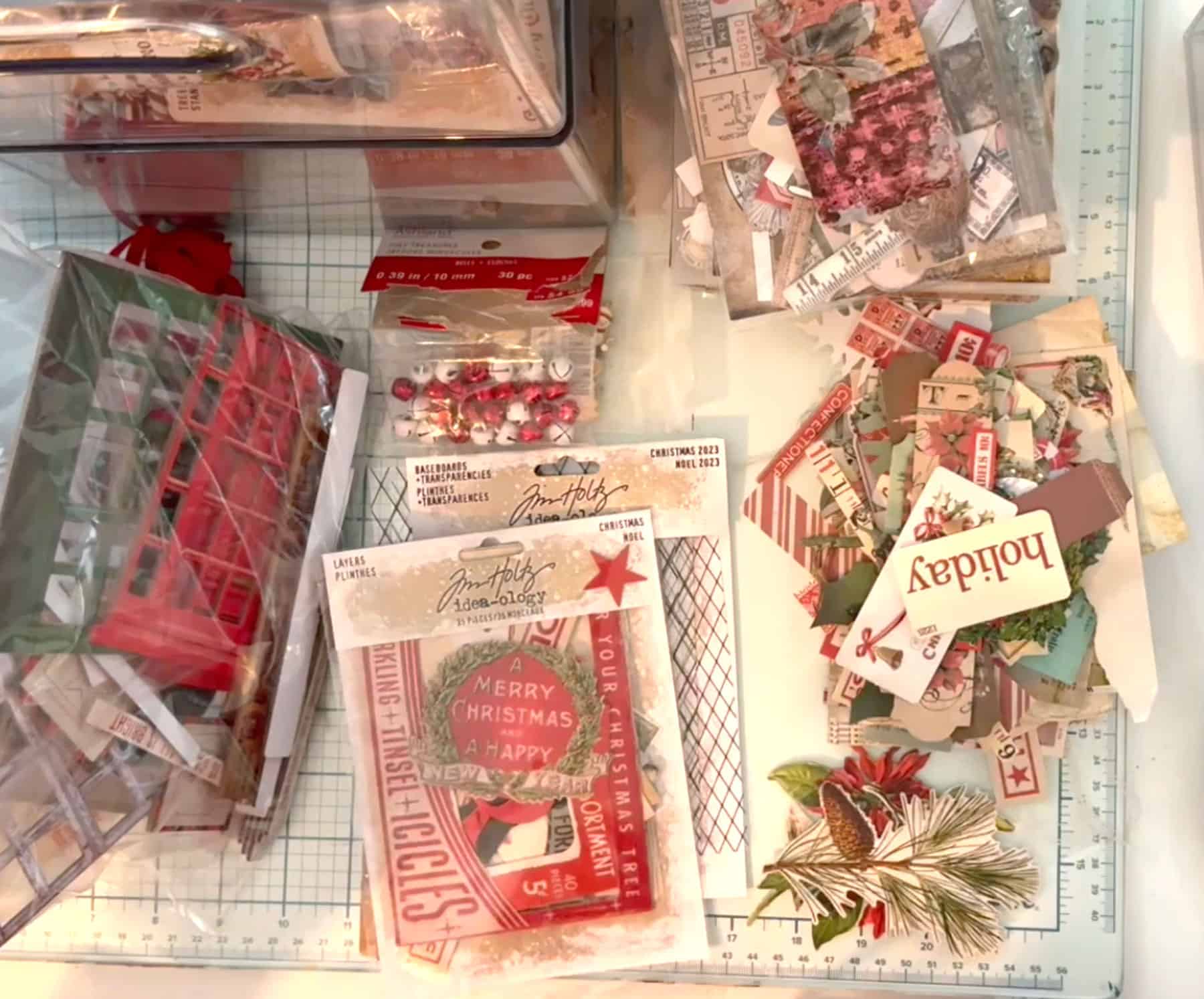Sorting A HUGE Tim Holtz Craft Supplies Stash
