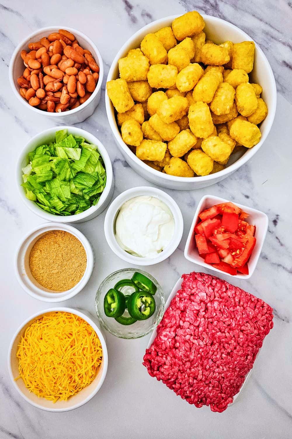 Sheet Pan Beef Tater Tot Nachos Cheesy Loaded Game Day Recipe!