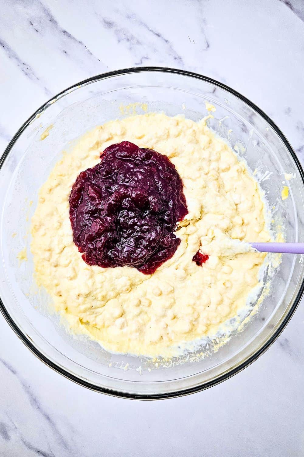 Easy Jiffy Corn Casserole Recipe with Cranberries