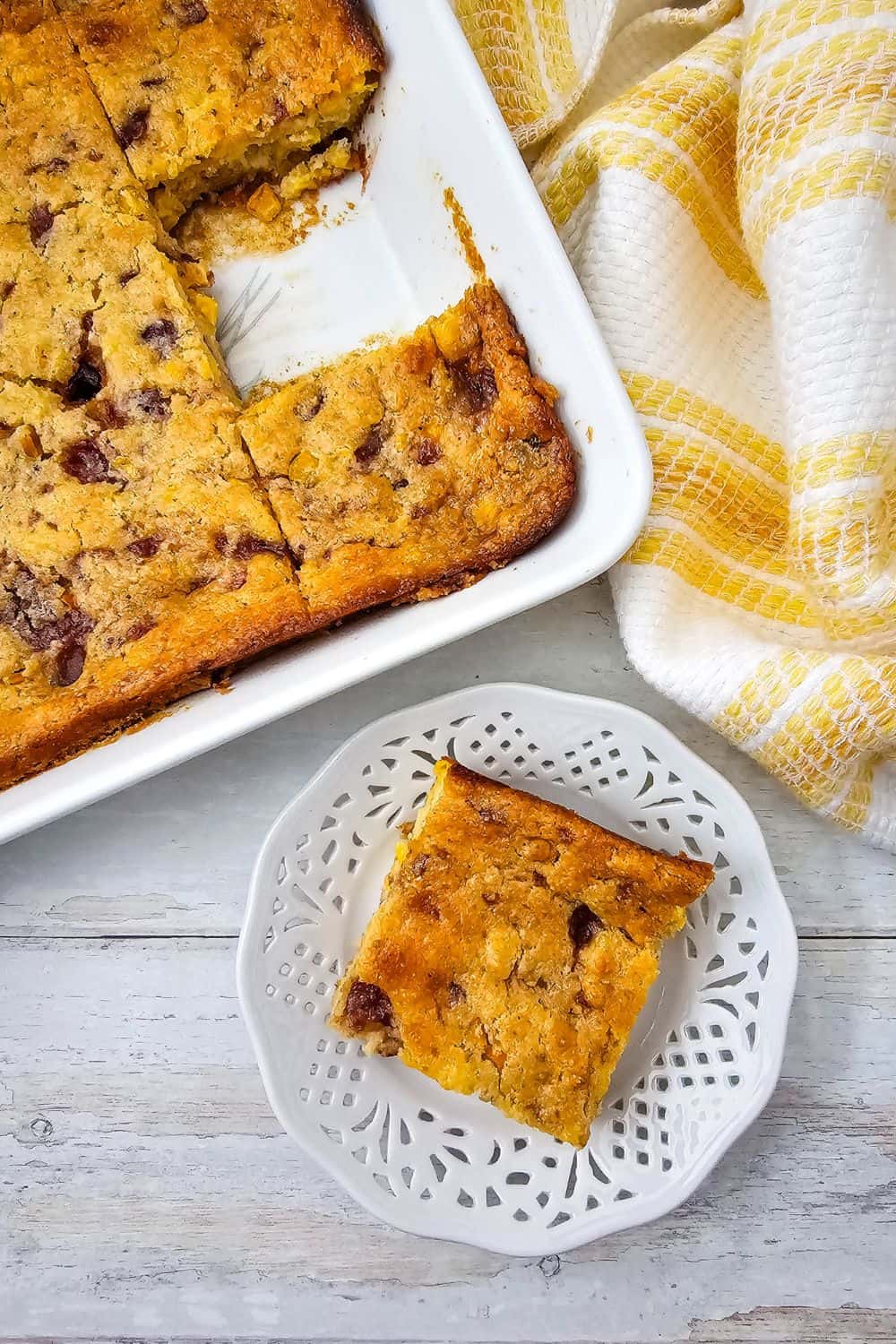 Easy Jiffy Corn Casserole Recipe with Cranberries