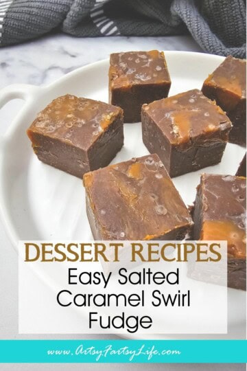 Chocolate Caramel Fudge Recipe: Easy Salted Caramel Swirl Fudge You Can't Resist