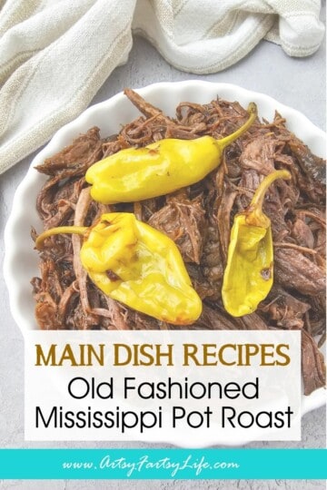 Old Fashioned Mississippi Pot Roast With A Pepperoncini and Ranch Twist