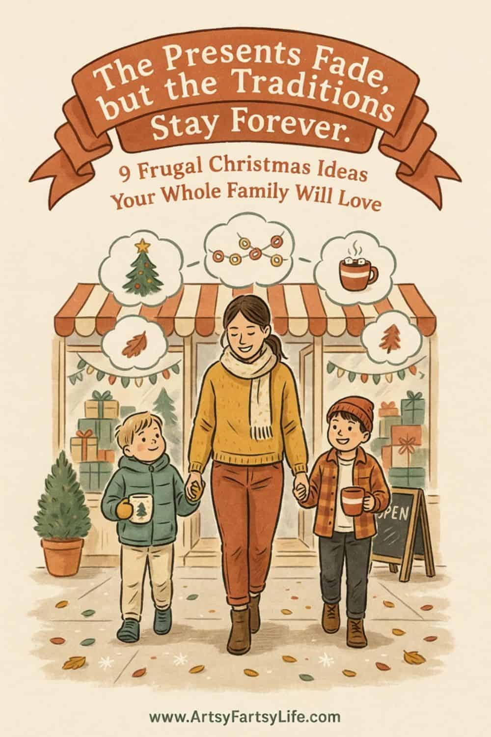 Dollar Store Christmas Morning Magic - Hot Cocoa Bar, Candles, Lights and More Budget Ideas