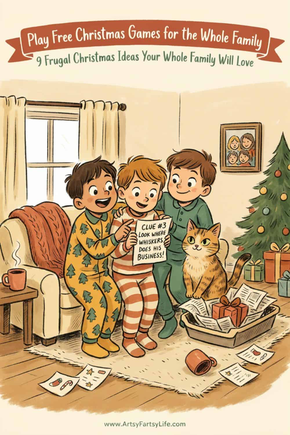 7. Play Free Christmas Games for the Whole Family - 9 Frugal Ideas Your Whole Family Will Love