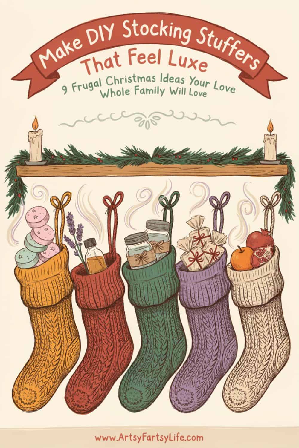 5. Make DIY Stocking Stuffers That Feel Luxe - 9 Frugal Ideas Your Whole Family Will Love