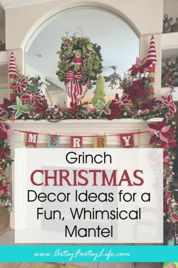 Grinch Christmas Decorations: My Over-the-Top Lime Green & Red Mantel (Steal These Ideas!)