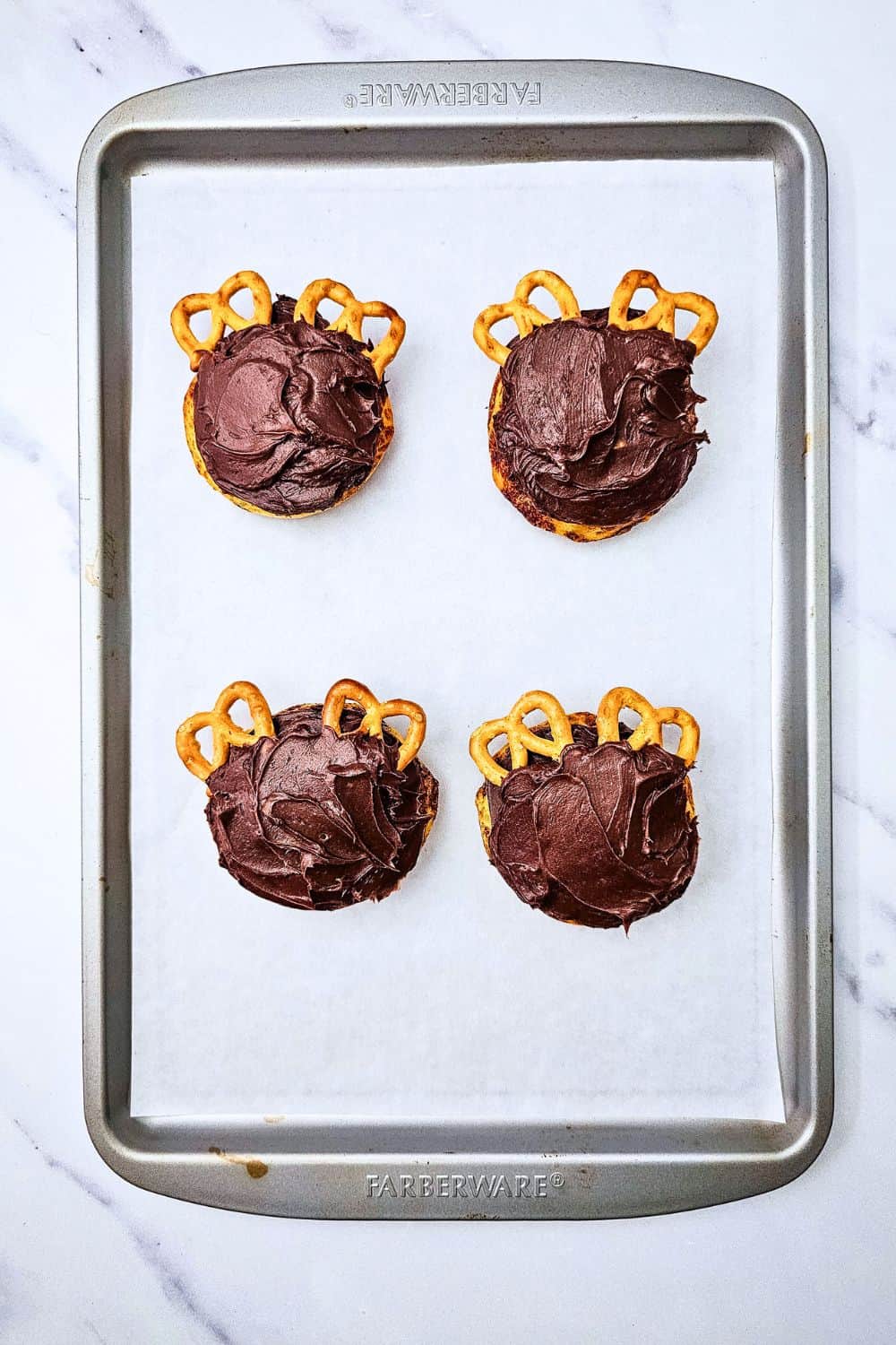 Easy Christmas Morning Breakfast - Adorable Reindeer Cinnamon Rolls